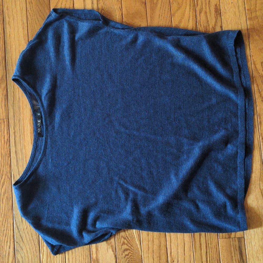 NIC+ZOE Linen Blend Top